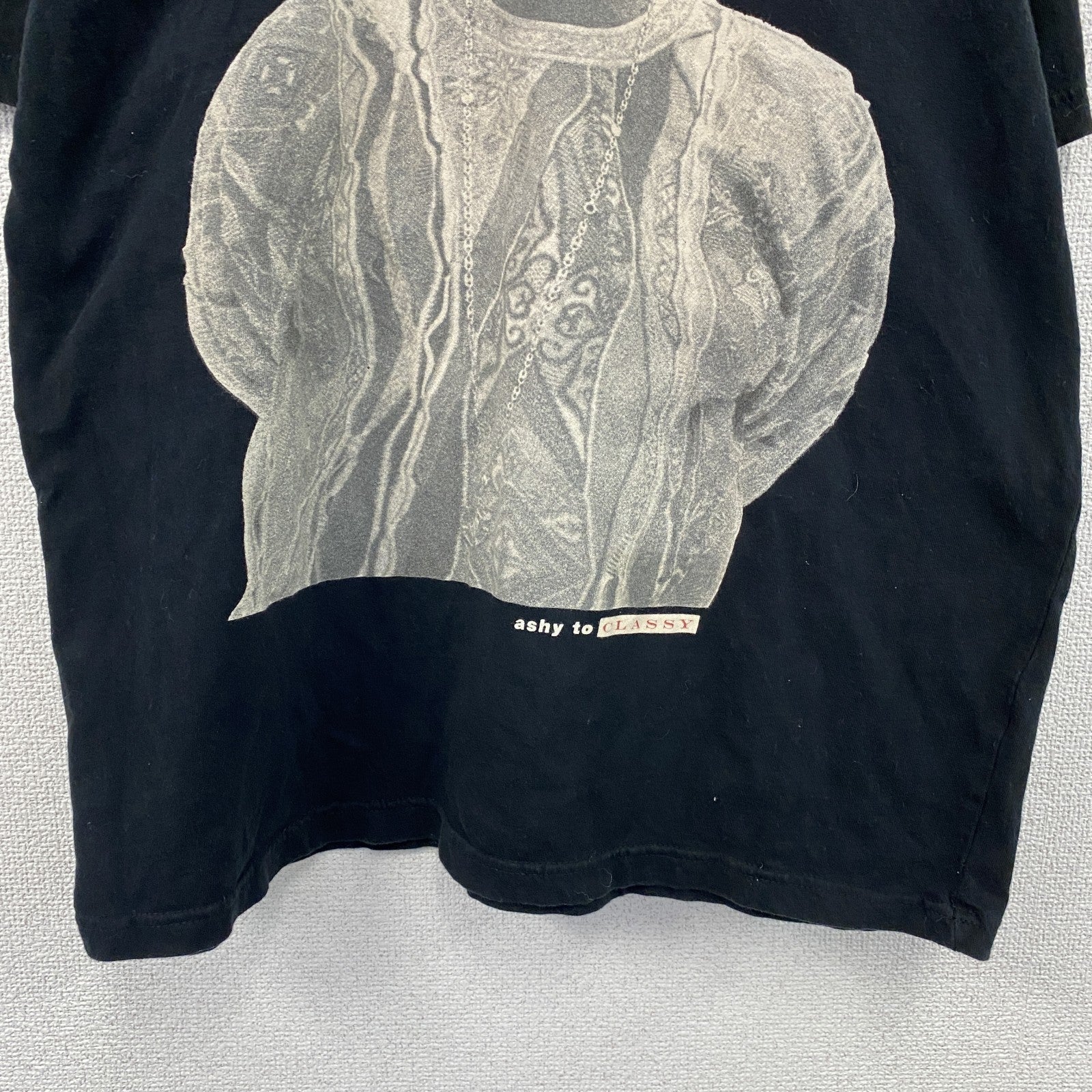 Notorious B.I.G.　ノートリアス・B.I.G　半袖プリントTシャツ　ラップT　ブラック　2XLサイズ　古着