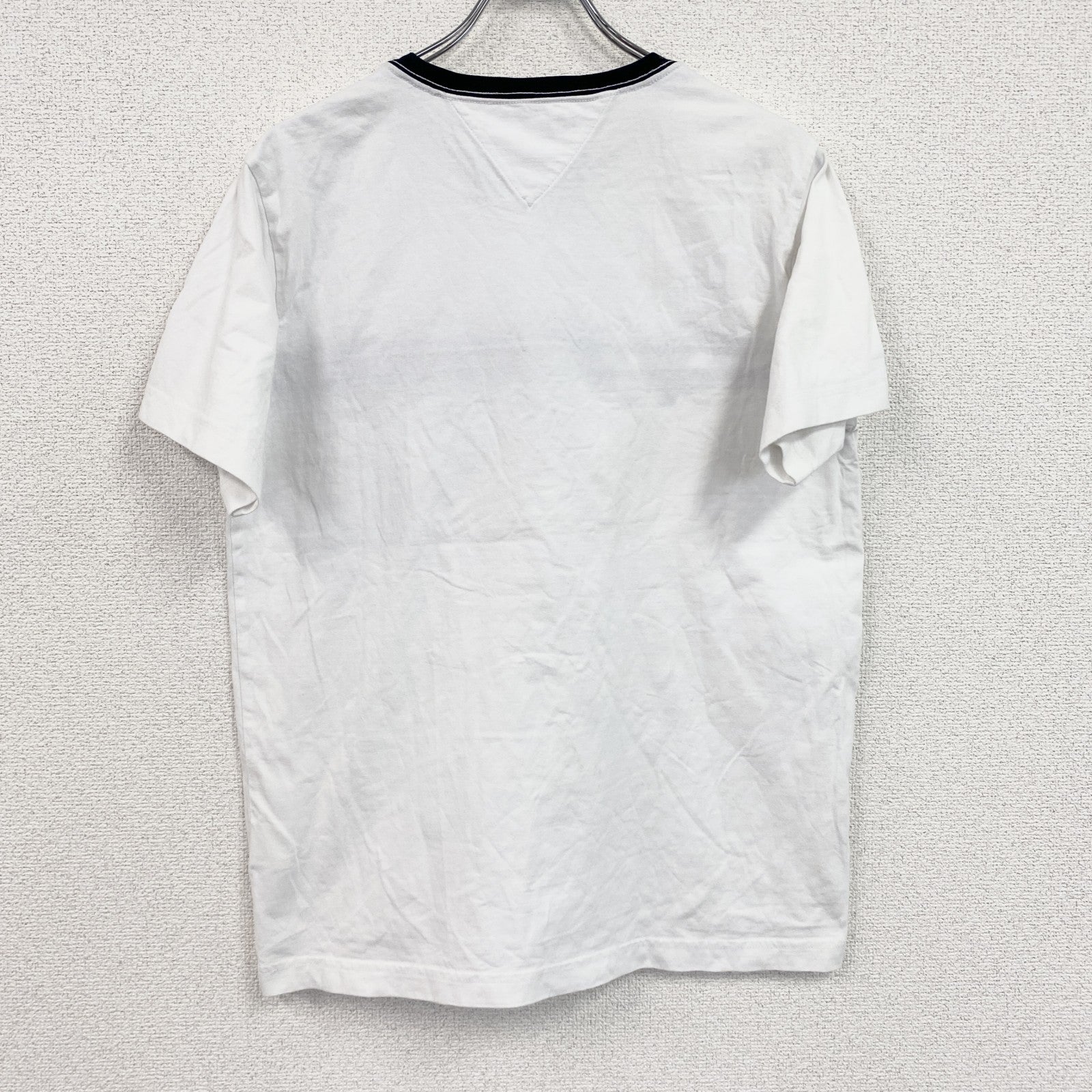 TOMMY HILFIGER　トミーヒルフィガー　半袖Tシャツ　白　ホワイト　Lサイズ　古着