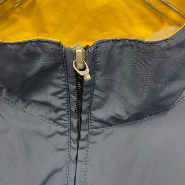 Champion　チャンピオン　フルジップナイロンジャケット　紺　ネイビー　2XLサイズ　古着