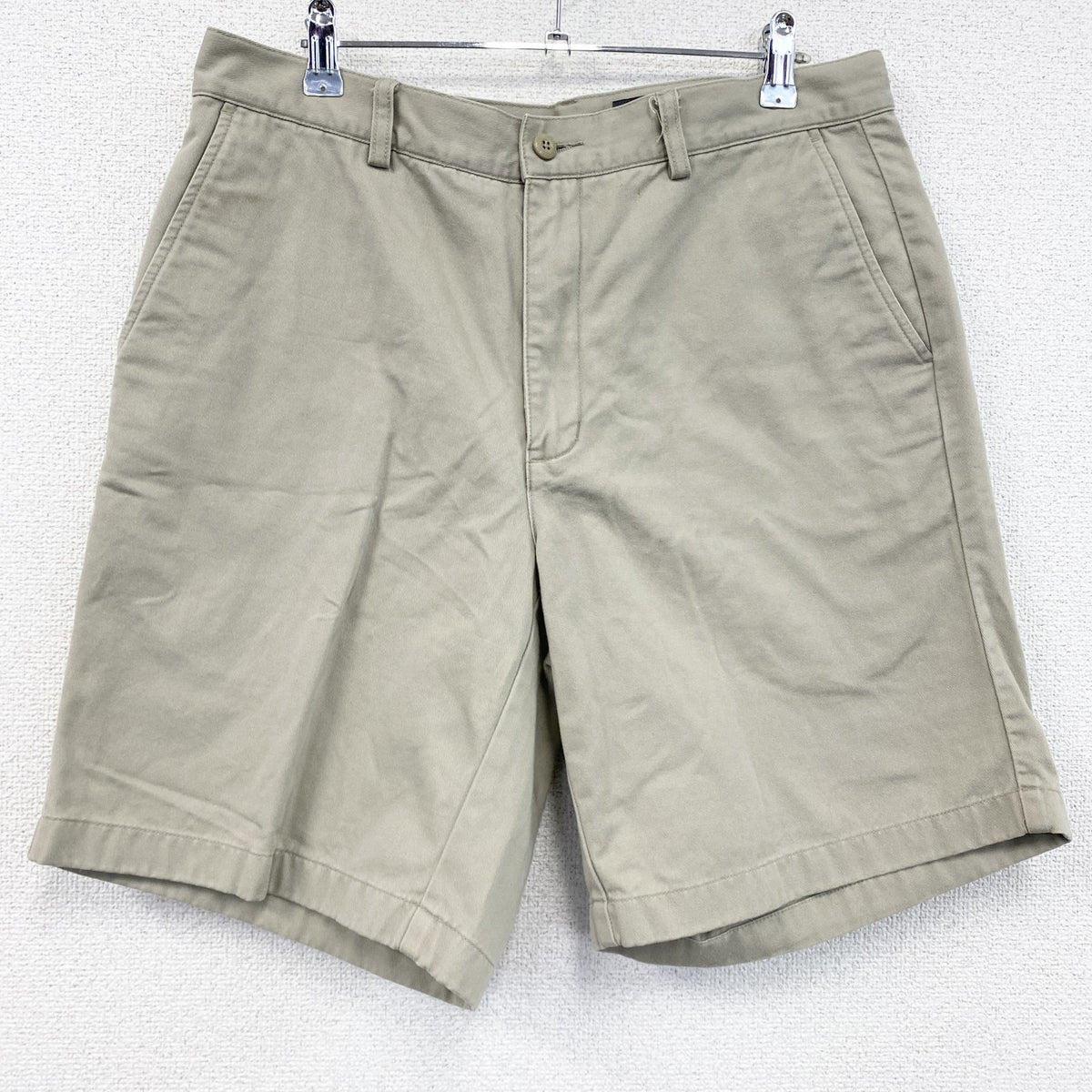Eddie Bauer　エディーバウアー　ハーフパンツ/ショートパンツ　チノショーツ　アイボリー　W34サイズ　古着