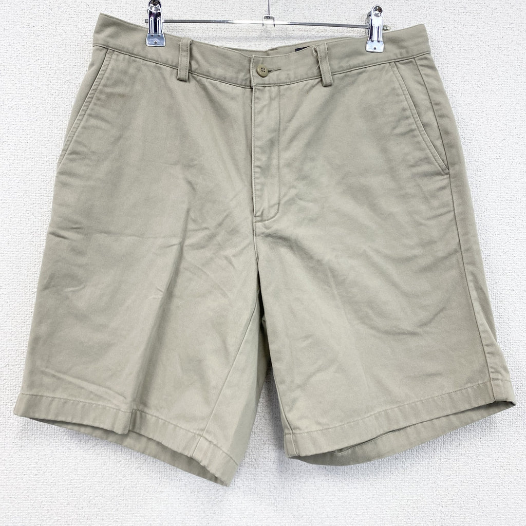 Eddie Bauer　エディーバウアー　ハーフパンツ/ショートパンツ　チノショーツ　アイボリー　W34サイズ　古着
