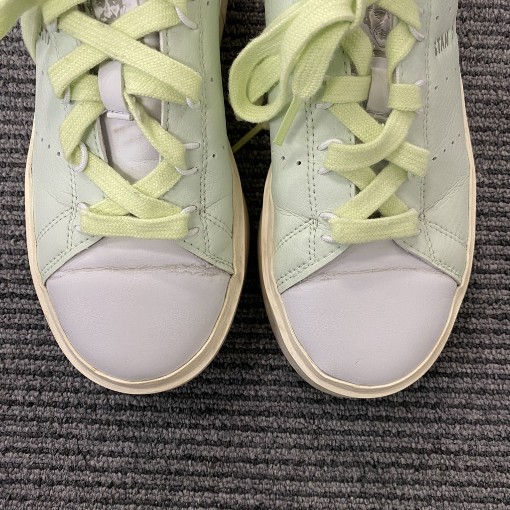 adidas　アディダス　スタンスミス ボネガ W　スニーカー　ライムグリーン　23.5cm　古着