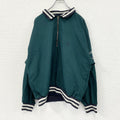 ～90s　CUTTER&BUCK　ハーフジッププルオーバージャケット　ヴィンテージ　緑　グリーン　Lサイズ　古着