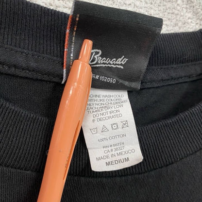 HARLEY DAVIDSON　ハーレーダビッドソン　半袖プリントTシャツ　黒　ブラック　Mサイズ