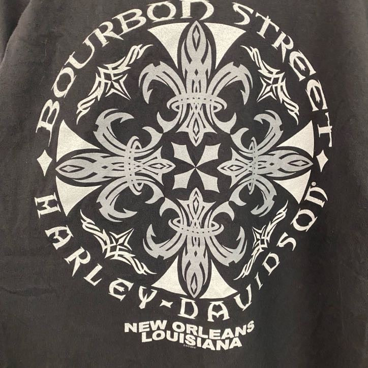 HARLEY DAVIDSON　ハーレーダビッドソン　半袖プリントTシャツ　黒　ブラック　Mサイズ