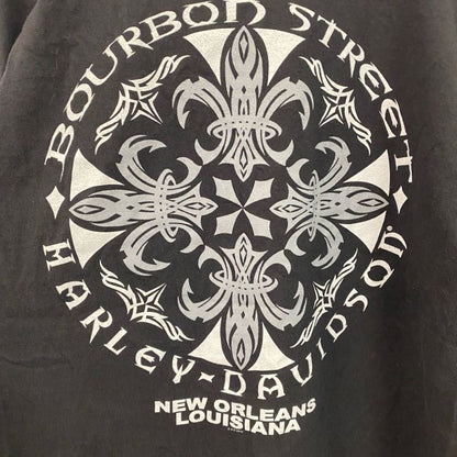 HARLEY DAVIDSON　ハーレーダビッドソン　半袖プリントTシャツ　黒　ブラック　Mサイズ