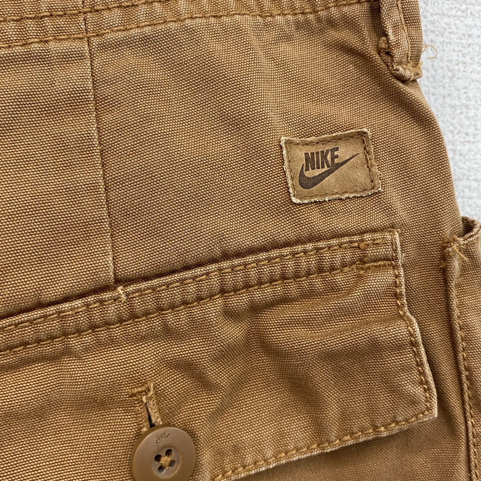 NIKE　ナイキ　ハーフパンツ/ショートパンツ　茶色　ブラウン　W29サイズ　古着