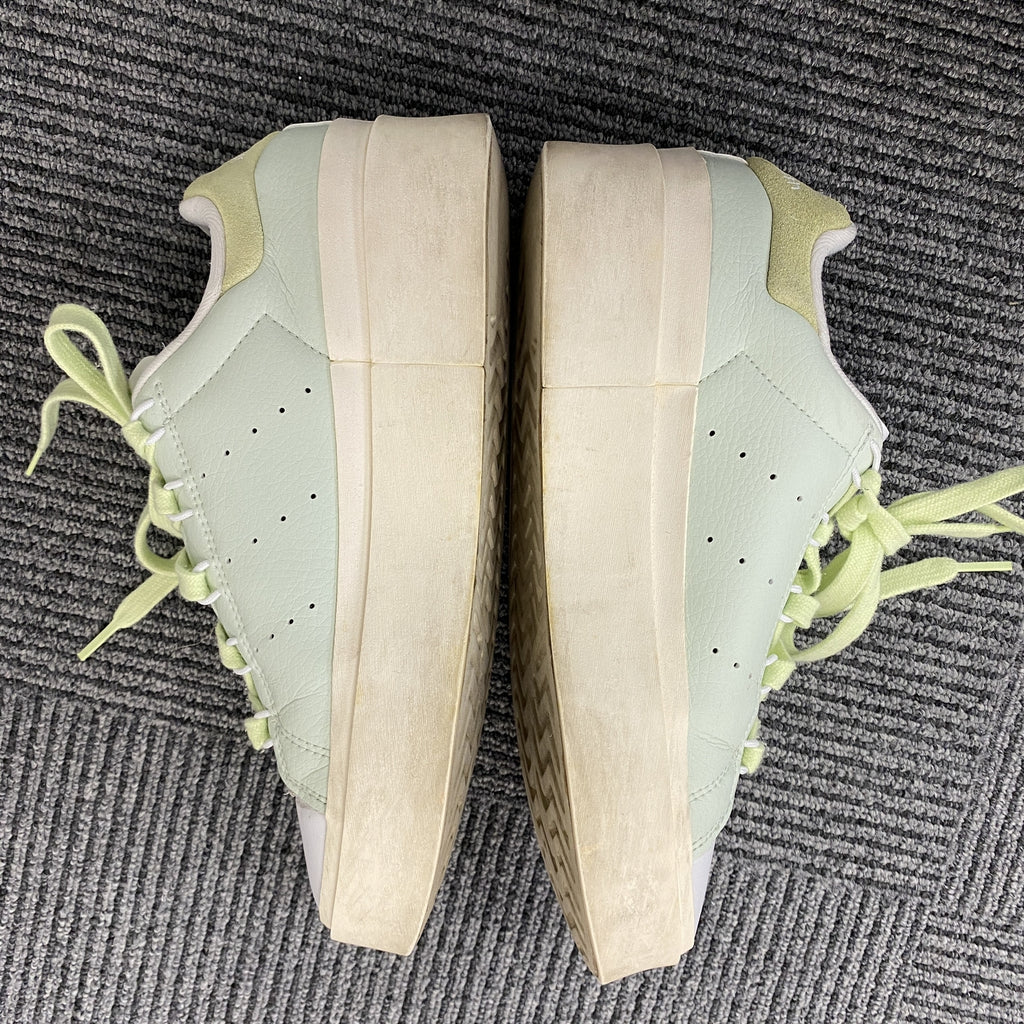 adidas　アディダス　スタンスミス ボネガ W　スニーカー　ライムグリーン　23.5cm　古着