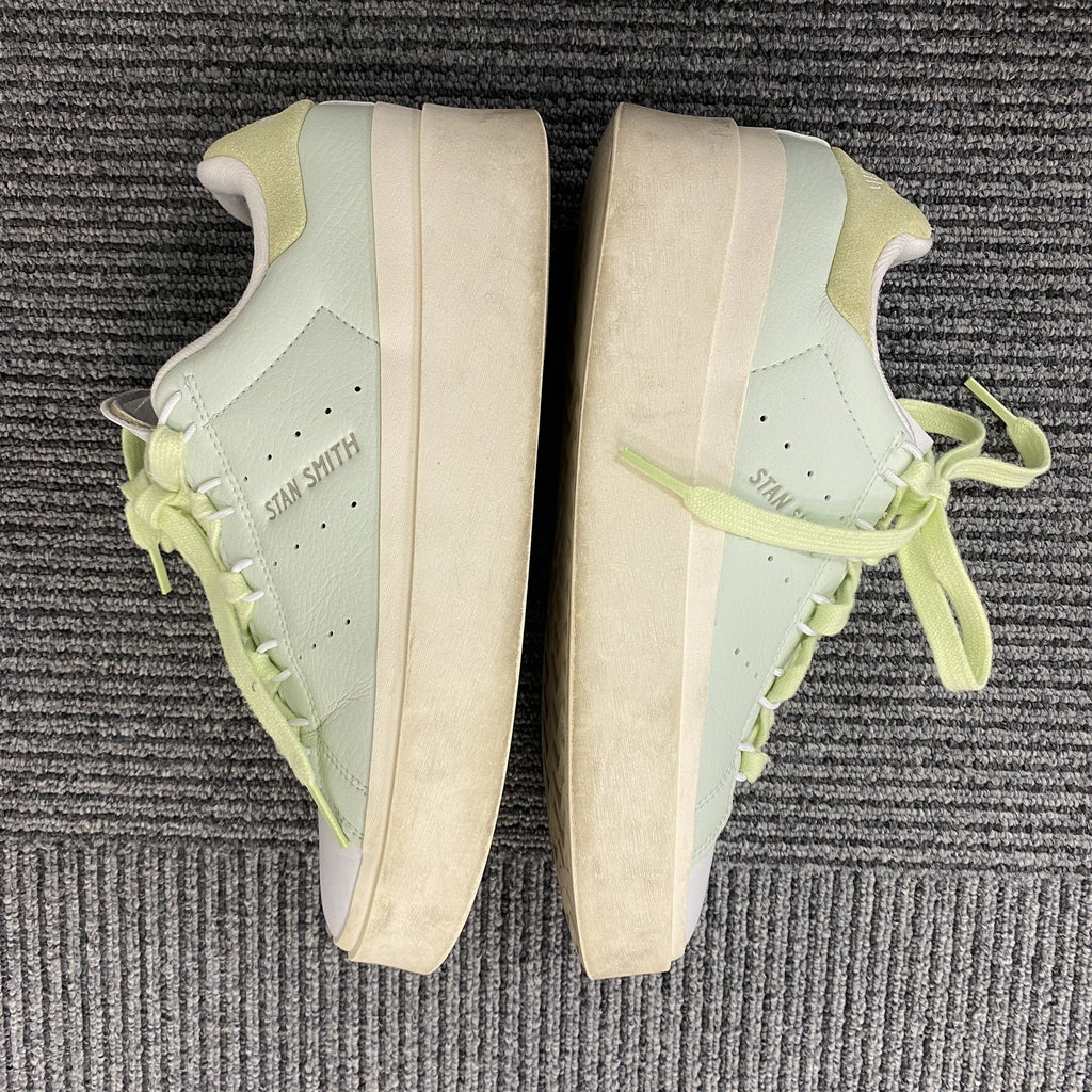 adidas　アディダス　スタンスミス ボネガ W　スニーカー　ライムグリーン　23.5cm　古着