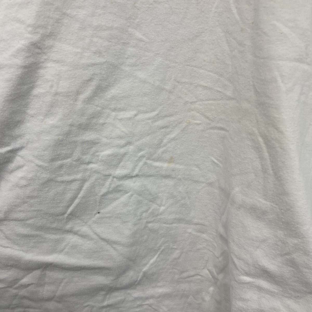 00s　Hanes　ヘインズ　長袖プリントTシャツ　ヴィンテージ　RED DJ　白　ホワイト　　古着
