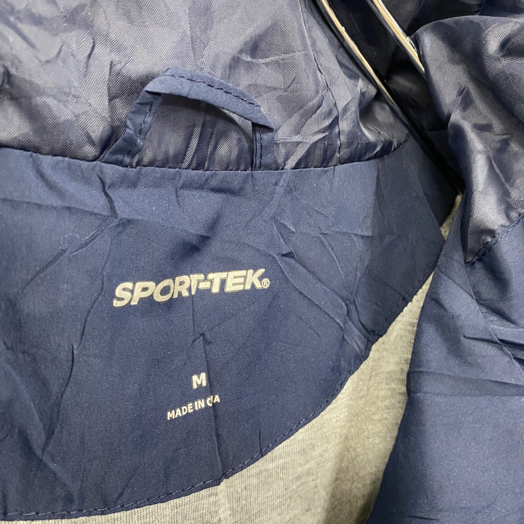 SPORT-TEK　アノラック　ハーフジッププルオーバージャケット　紺　ネイビー　Mサイズ　古着