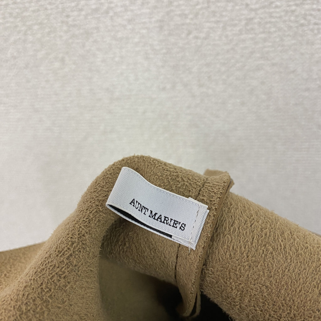 AUNT MARIE'S　アントマリーズ　アウトポケットバケツトートバッグ　茶色　ブラウン　古着