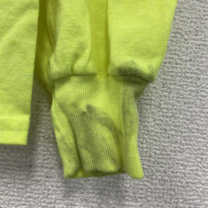 古着 used　00s　HARLEY DAVIDSON　ハーレーダビッドソン　長袖プリントTシャツ　黄色　イエロー　Mサイズ