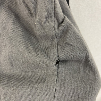 古着 used　HARLEY DAVIDSON　ハーレーダビッドソン　長袖プリントTシャツ　黒　ブラック　灰色　グレー　Lサイズ