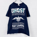 GILDAN　RAF CAMORA　GHOST　ゴースト　半袖プリントTシャツ　ラッパーT　ブラック　Lサイズ　　古着