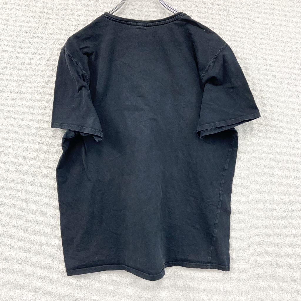 GODZILLA　ゴジラキングオブモンスターズ　半袖プリントTシャツ　ムービーT　キャラクターT　黒　ブラック　Lサイズ　古着