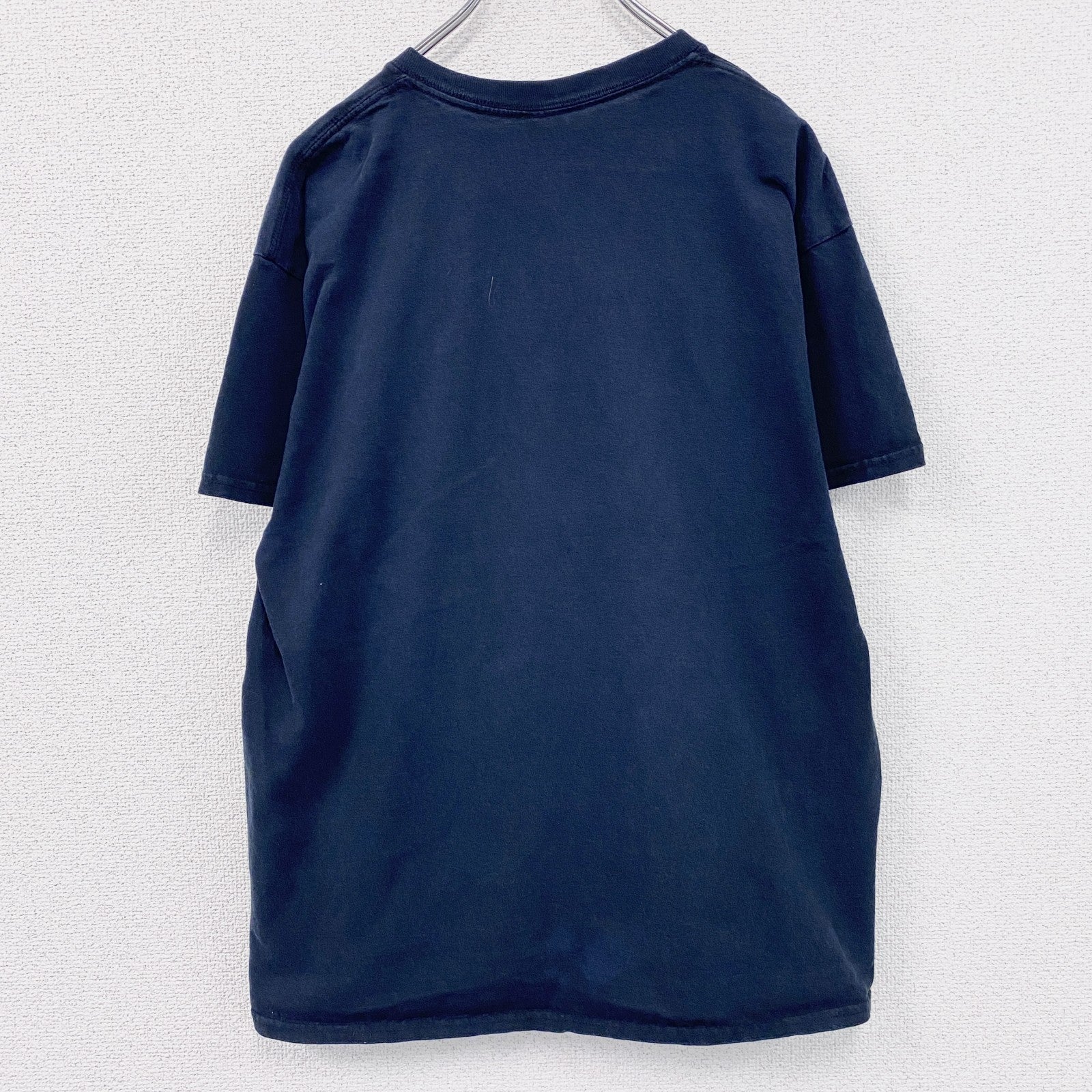 GILDAN　RAF CAMORA　GHOST　ゴースト　半袖プリントTシャツ　ラッパーT　ブラック　Lサイズ　　古着