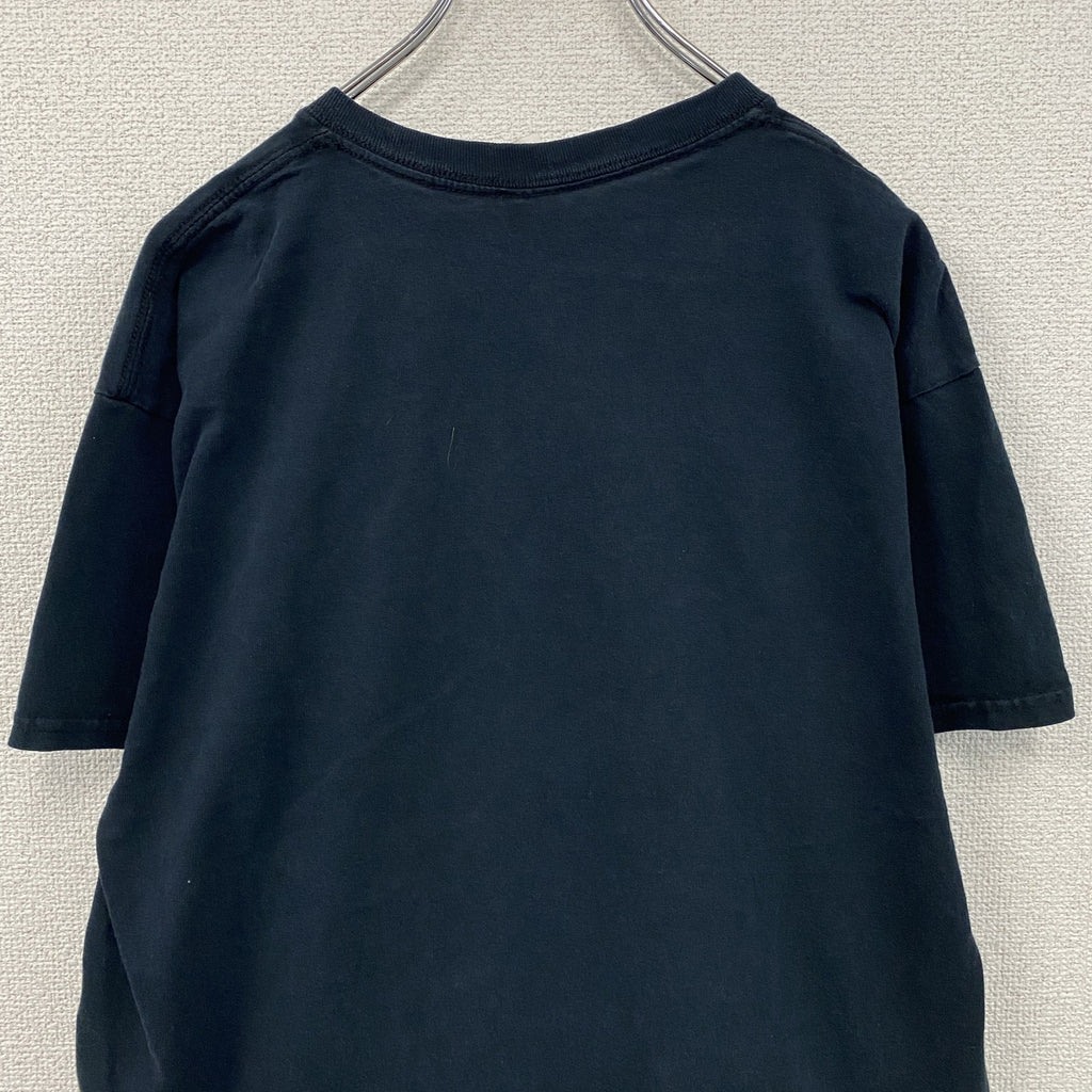 GILDAN　RAF CAMORA　GHOST　ゴースト　半袖プリントTシャツ　ラッパーT　ブラック　Lサイズ　　古着