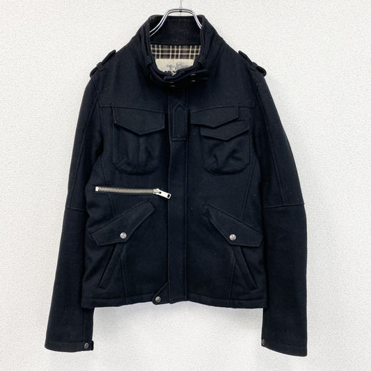 PPFM　ペイトンプレイスフォーメン　M-65　ミリタリージャケット　ダブルジップ　黒　ブラック　Lサイズ