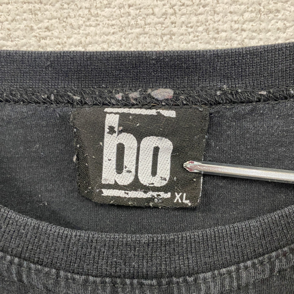 90s　bo　Bhse Onkelz　ベーゼオンケルツ　半袖プリントTシャツ　バンドT　ブラック　XLサイズ　　　ヴィンテージ　古着