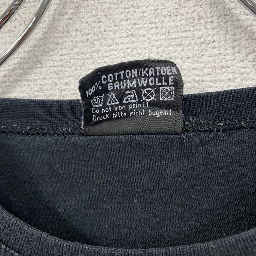 90s　bo　Bhse Onkelz　ベーゼオンケルツ　半袖プリントTシャツ　バンドT　ブラック　XLサイズ　　　ヴィンテージ　古着