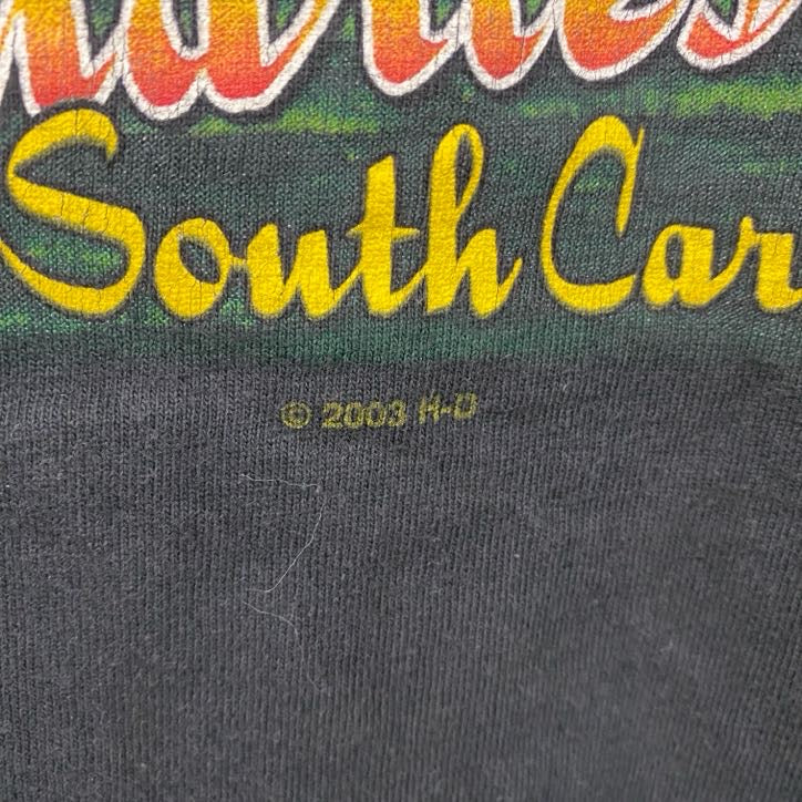 古着 used　00s　HARLEY DAVIDSON　ハーレーダビッドソン　タンクトップ/ノースリーブ　黒　ブラック　Lサイズ