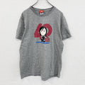 古着 used　山下達郎　40周年記念　半袖プリントTシャツ　ツアーT　グレー　Lサイズ