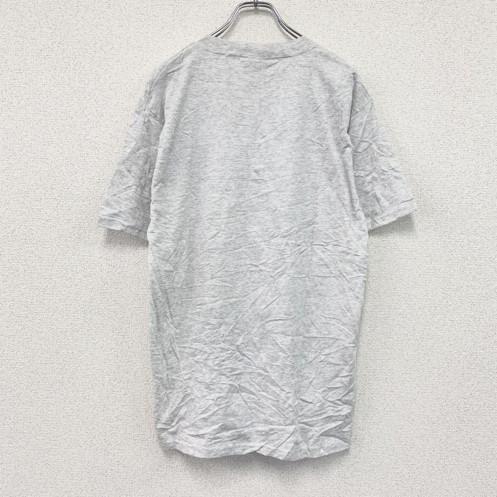 90s　NUTMEG　ナツメグ　ロサンゼルスドジャース　野茂英雄　半袖プリントTシャツ　USA製　ヴィンテージ　シングルステッチ　グレー　Lサイズ　古着