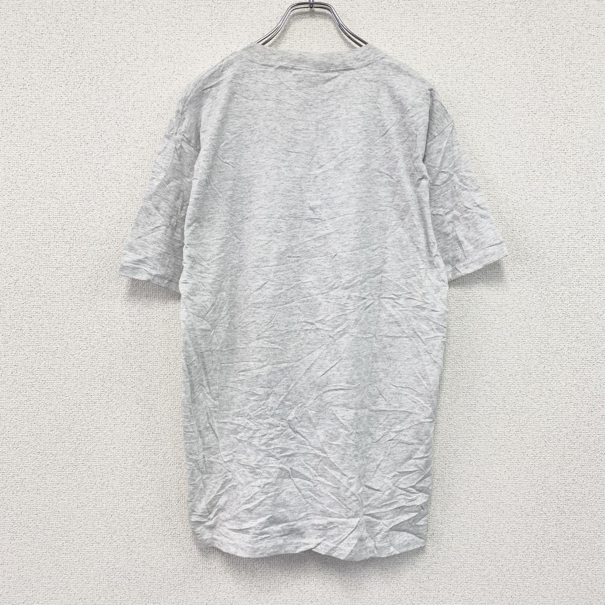 90s　NUTMEG　ナツメグ　ロサンゼルスドジャース　野茂英雄　半袖プリントTシャツ　USA製　ヴィンテージ　シングルステッチ　グレー　Lサイズ　古着