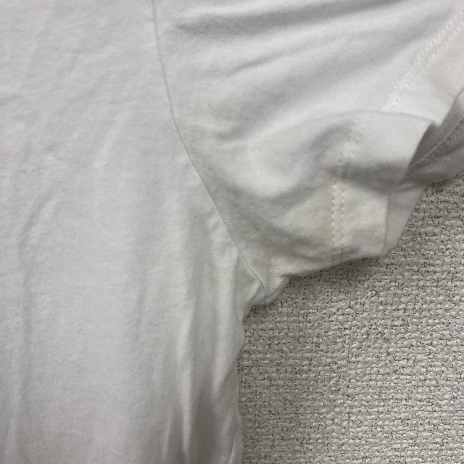 Japan RAGS　半袖プリントTシャツ　ポテト　白　ホワイト　XLサイズ　　古着