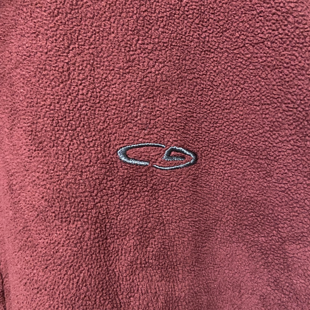 C9 by champion　チャンピオン　長袖ハーフジップフリースジャケット　ワインレッド　えんじ　サイズ　古着