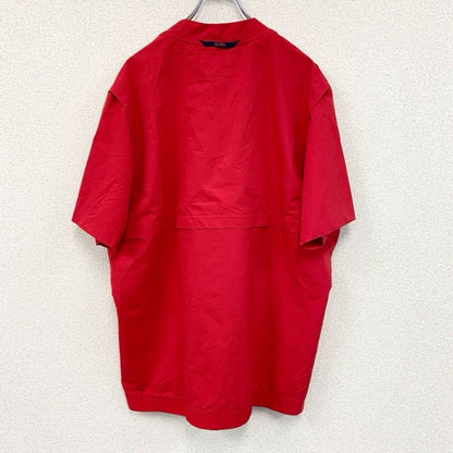 古着 used　NIKE　ナイキ　ハーフジップトラックジャケット/ジャージ　赤　レッド　XLサイズ