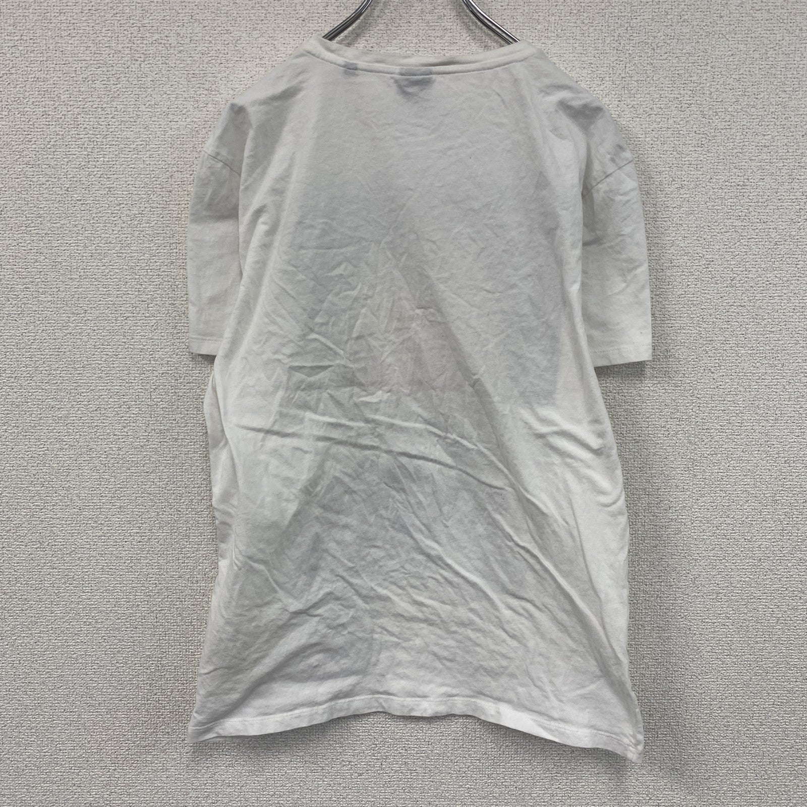 Japan RAGS　半袖プリントTシャツ　ポテト　白　ホワイト　XLサイズ　　古着