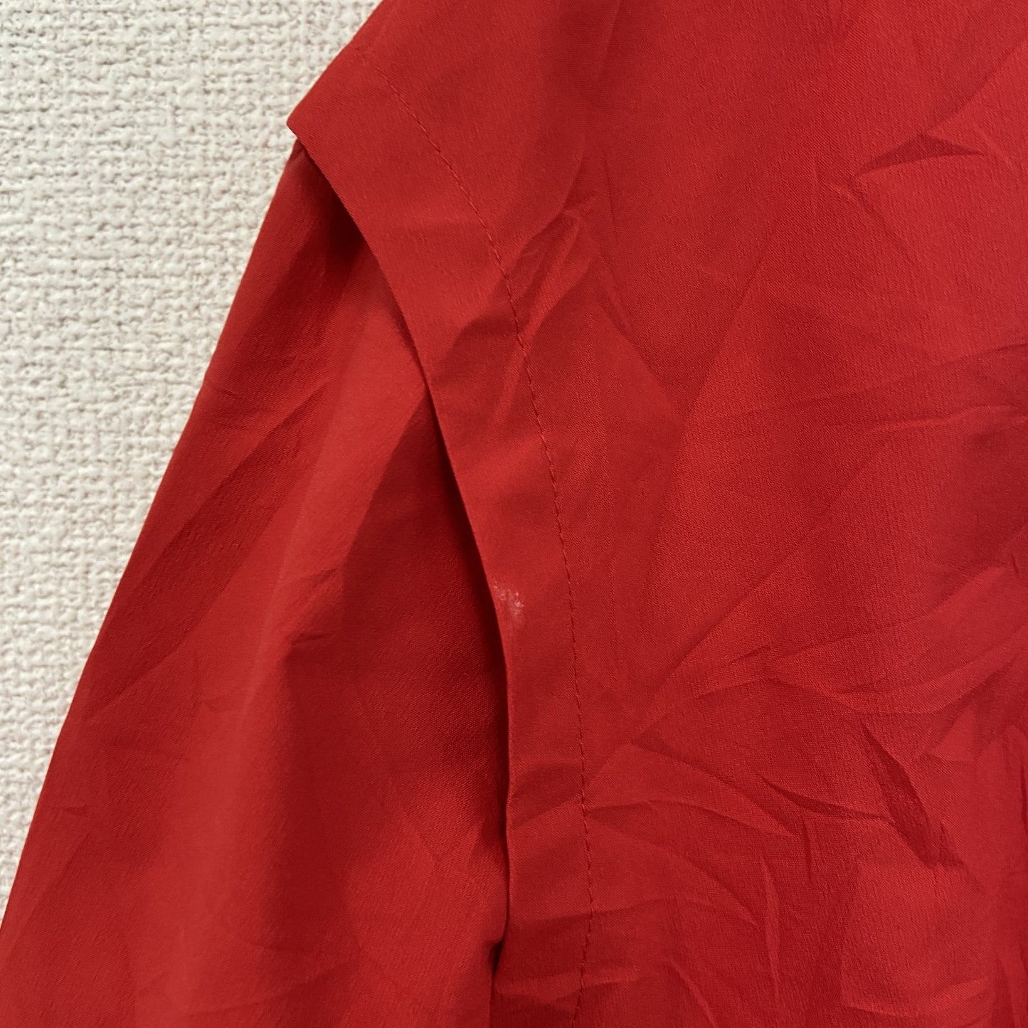 古着 used　NIKE　ナイキ　ハーフジップトラックジャケット/ジャージ　赤　レッド　XLサイズ