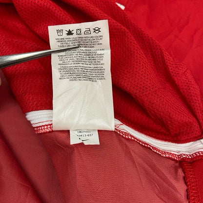 古着 used　NIKE　ナイキ　ハーフジップトラックジャケット/ジャージ　赤　レッド　XLサイズ
