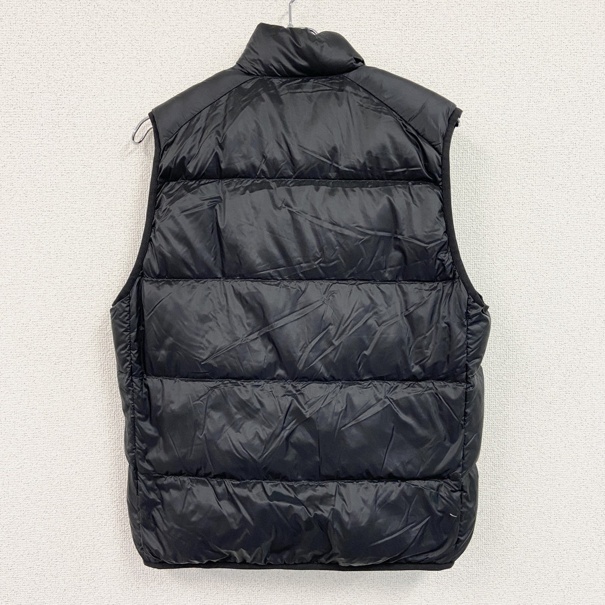 UNIQLO　ユニクロ　ウルトラライトダウンベスト　ダウン90%　黒　ブラック　Mサイズ　古着