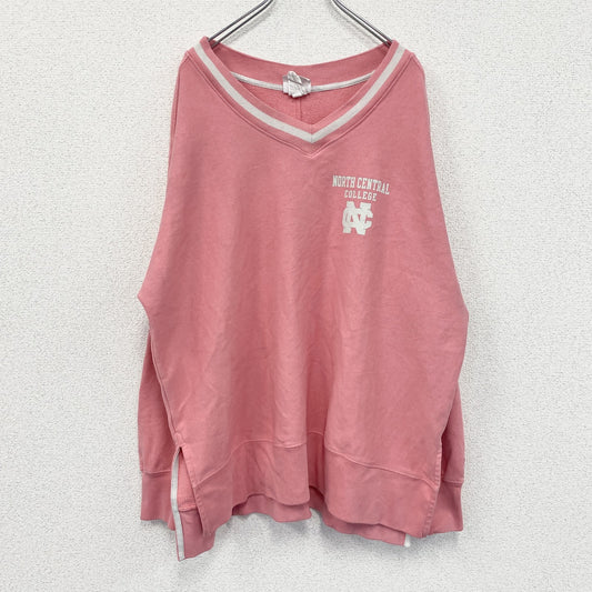 00s　champion　チャンピオン　リバースウィーブ　スウェット/トレーナー　カレッジ　ピンク　Lサイズ