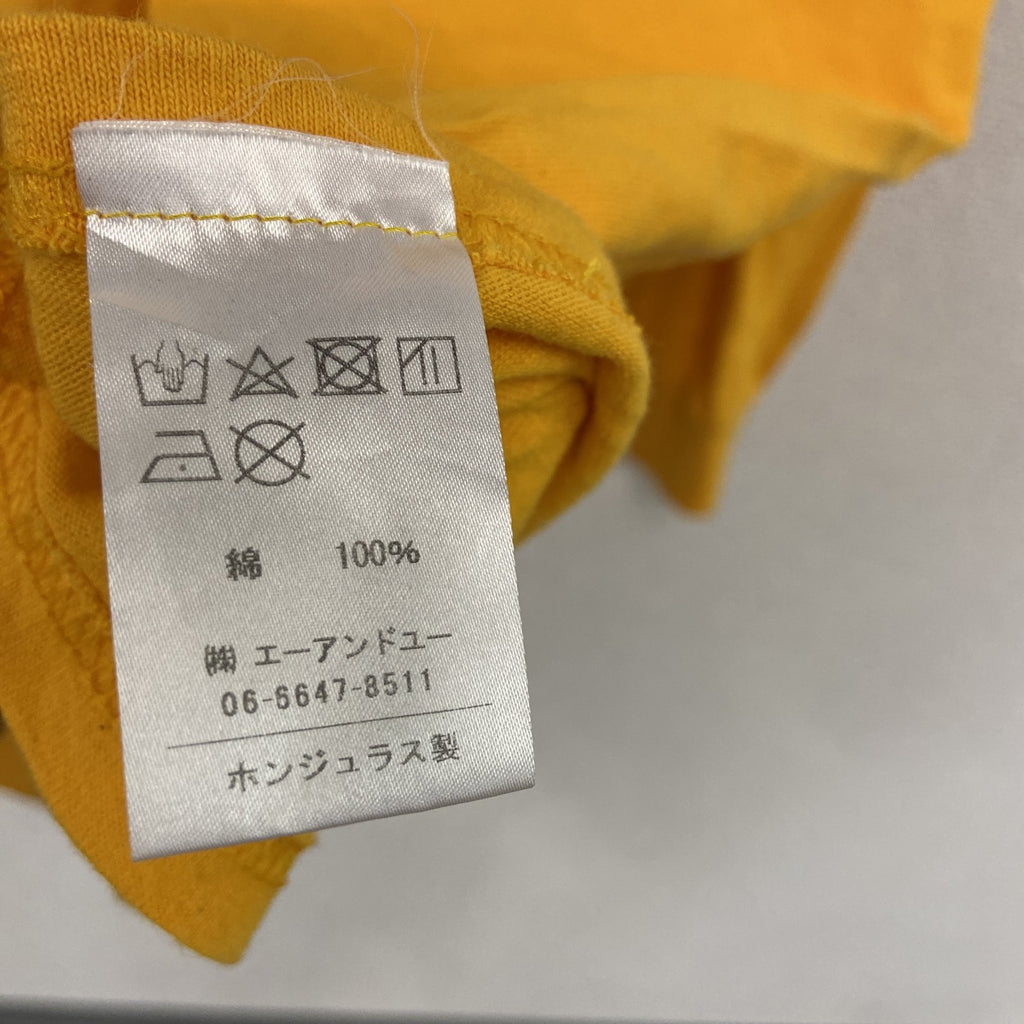 OFFSAFETY　オフセーフティー　Eminem　Dr.Dre　Paul Chan　長袖Tシャツ/ロンT　黄色　イエロー　Lサイズ　古着