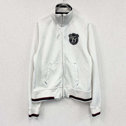 Abercrombie&Fitch　アバクロンビー&フィッチ　トラックジャケット/ジャージ　白　ホワイト　Mサイズ