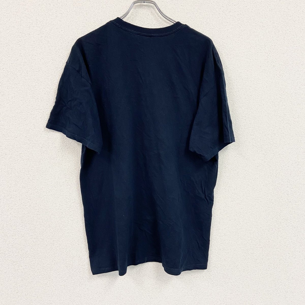 NYPD　ニューヨーク市警察　半袖プリントTシャツ　紺　ネイビー　XLサイズ　古着