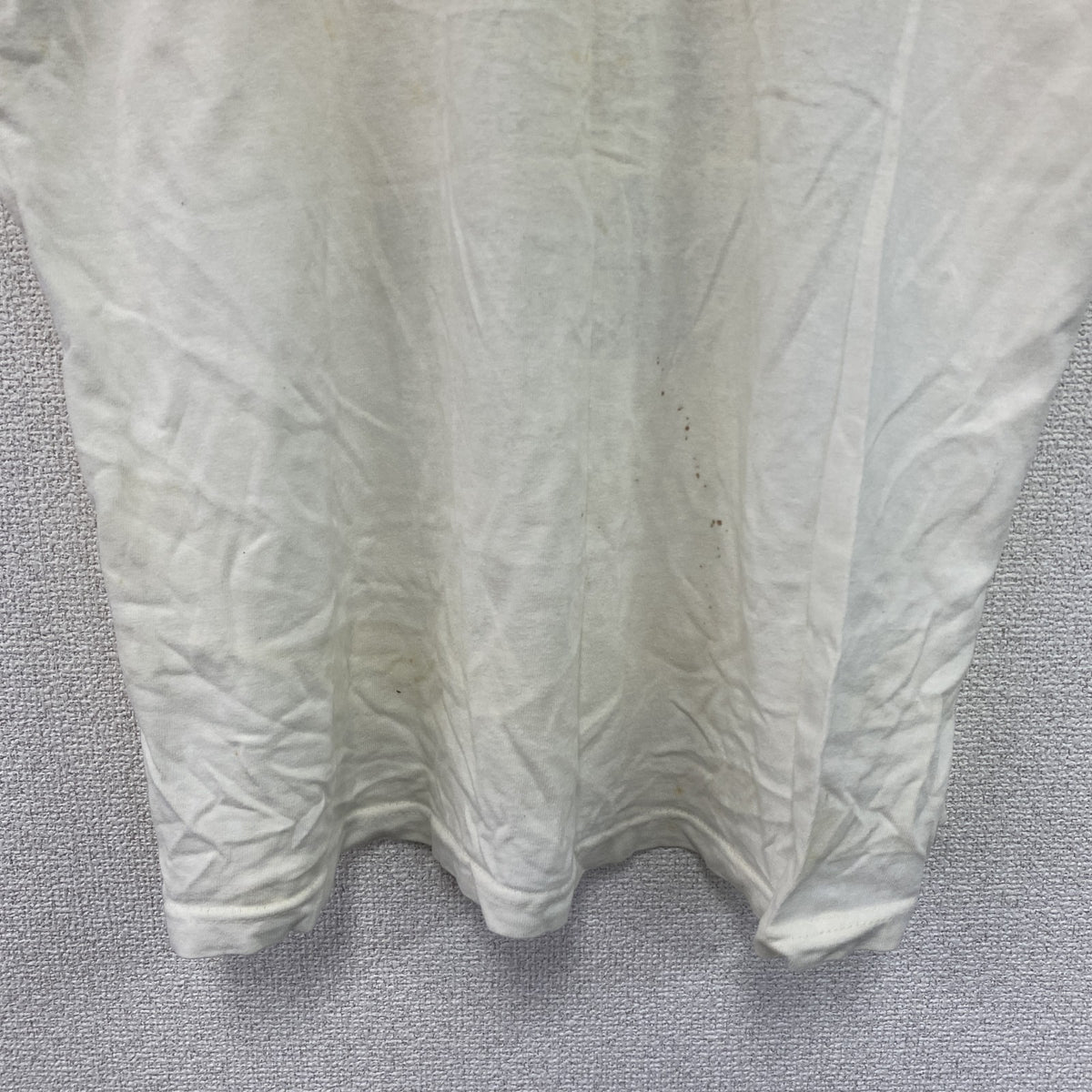 90s　U.S COLLEGE　半袖プリントTシャツ　カレッジロゴ　USA製　ヴィンテージ　シングルステッチ　白　ホワイト　Lサイズ　古着