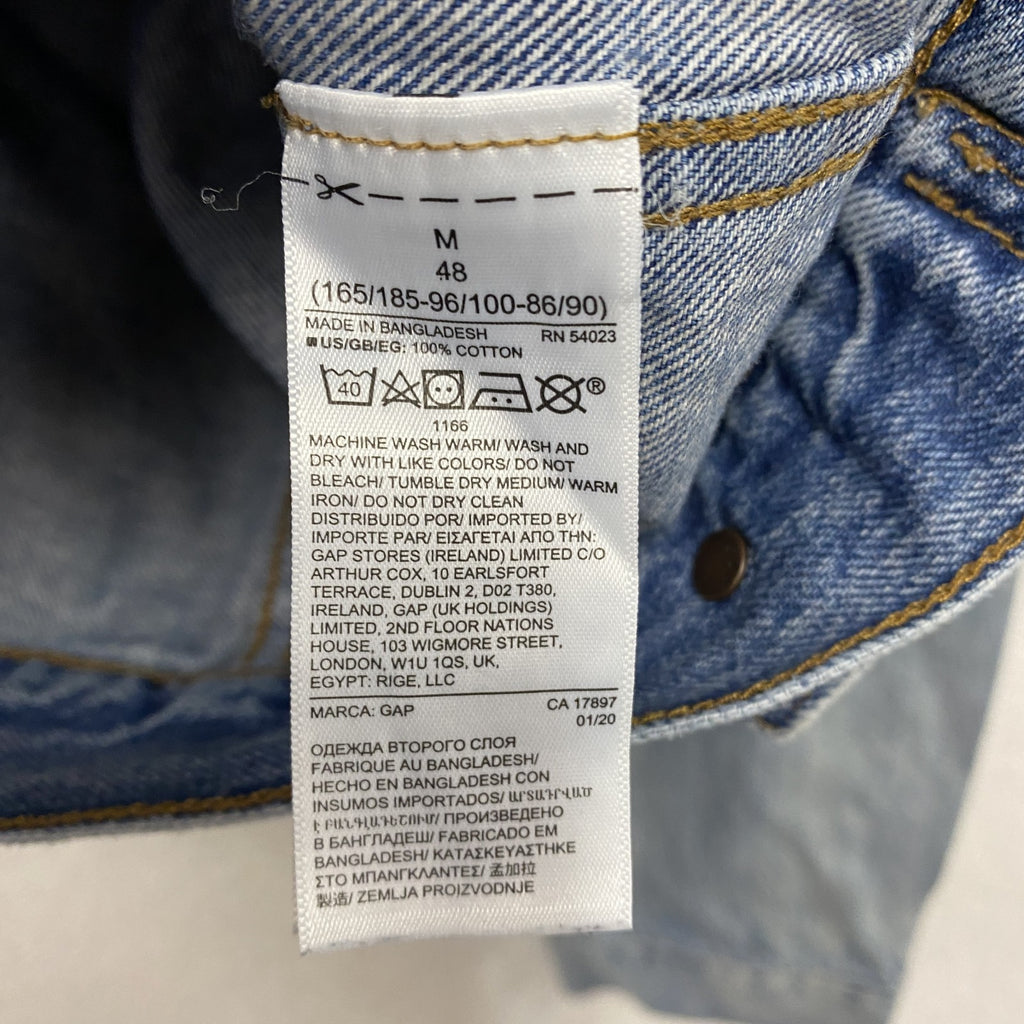 GAP　ギャップ　デニムジャケット/Gジャン　インディゴ　Mサイズ　古着