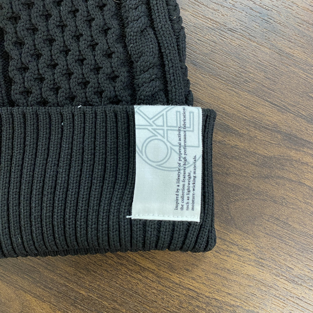 OAKLEY　オークリー　ビーニー/ニットキャップ　ニット帽　黒　ブラック　　古着