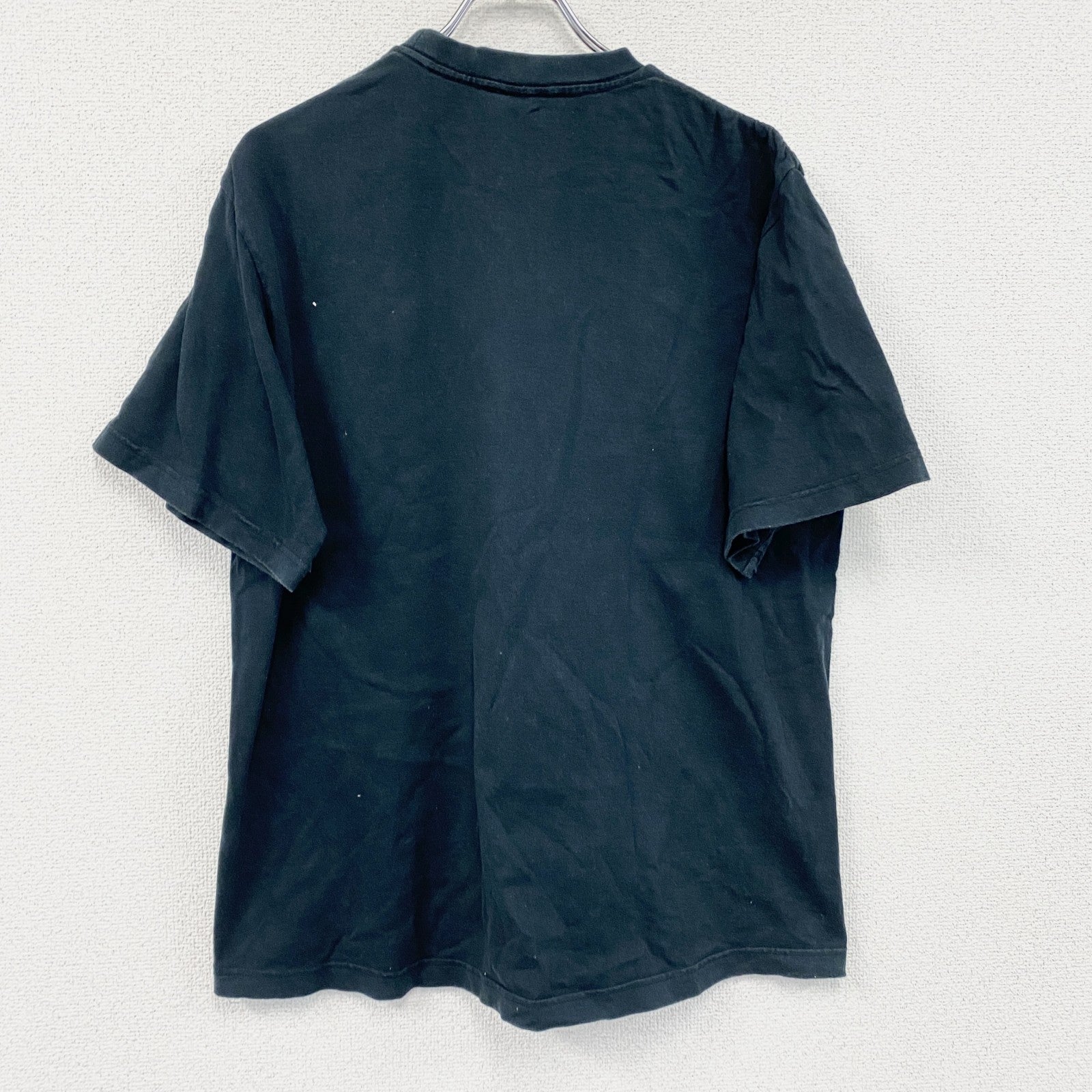 DOUBLE HARD　ダブルハード　半袖プリントTシャツ　黒　ブラック　Lサイズ　古着