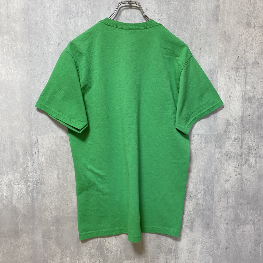 アメフト　PATRICK McDonald 2011　半袖プリントTシャツ　スポーツ　グリーン　レトロ　Mサイズ　古着