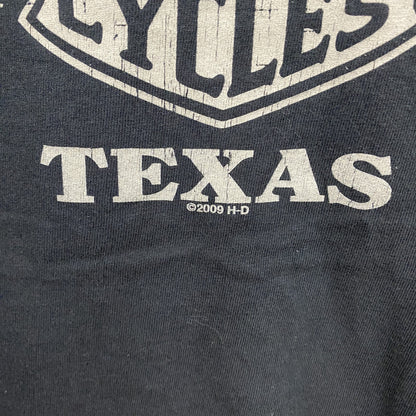 00s　HARLEY DAVIDSON　ハーレーダビッドソン　半袖プリントTシャツ　黒　ブラック　XXLサイズ