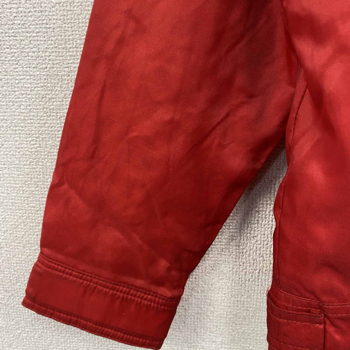 POLO by Ralph Lauren　ポロバイラルフローレン　中綿ジャケット　赤　レッド　Sサイズ　古着