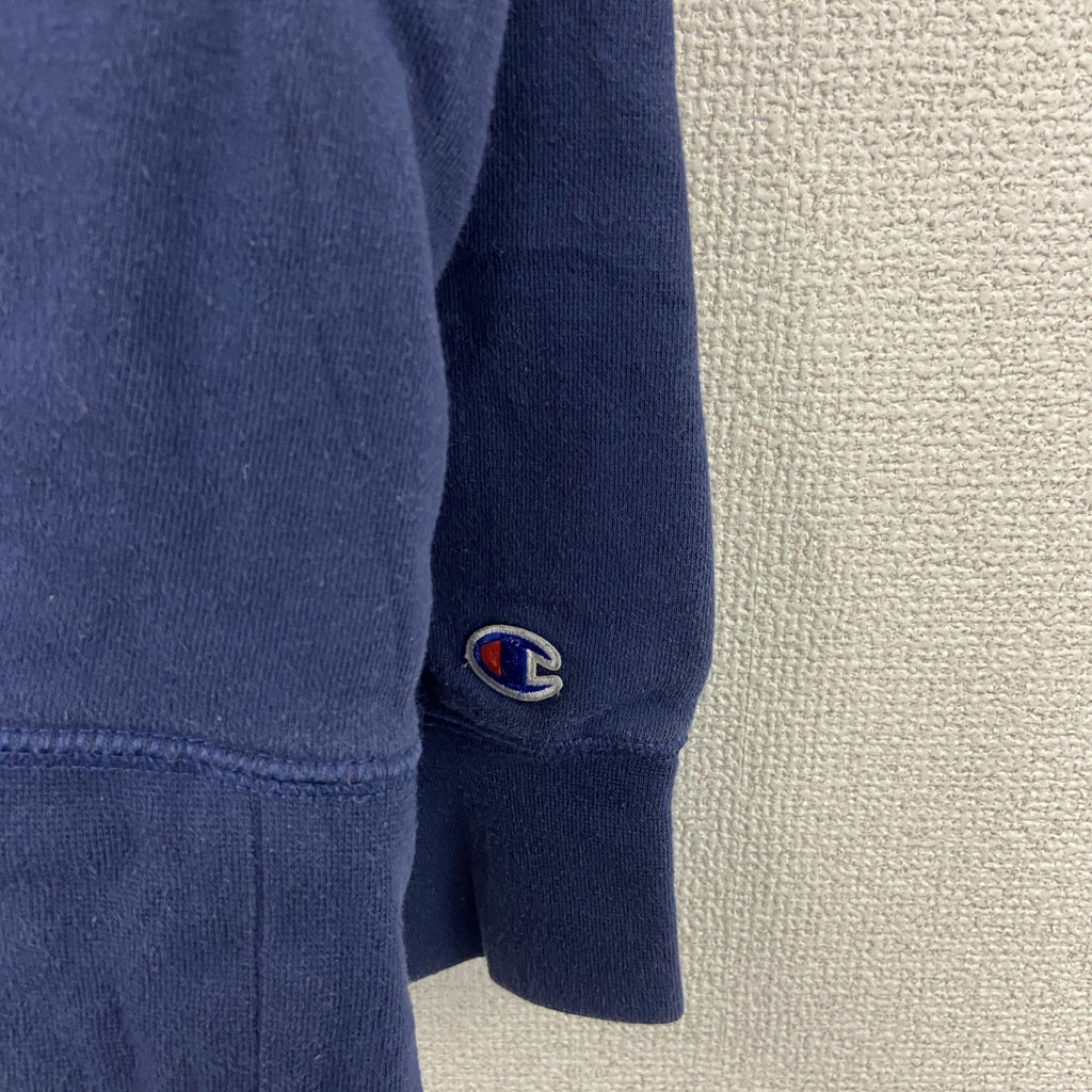 champion　チャンピオン　裏起毛スウェット/トレーナー　紺　ネイビー　Mサイズ　古着