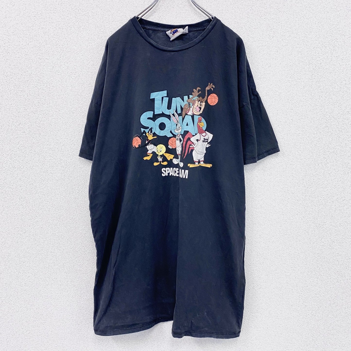 SPACE JAM　NBA　TUNE SQUAD　チューンスクワッド　半袖プリントTシャツ　黒　ブラック　Mサイズ