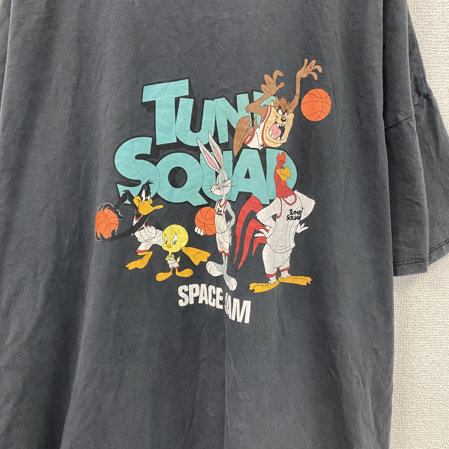 SPACE JAM　NBA　TUNE SQUAD　チューンスクワッド　半袖プリントTシャツ　黒　ブラック　Mサイズ